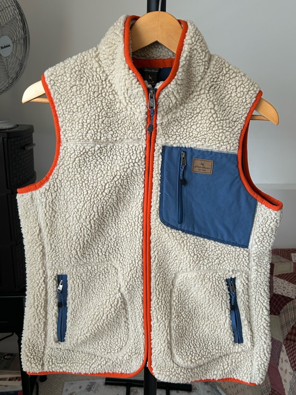 Eddie Bauer Sherpa Fleece Vest Women’s Medium